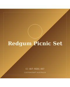 Redgum Picnic Set (table + benches)