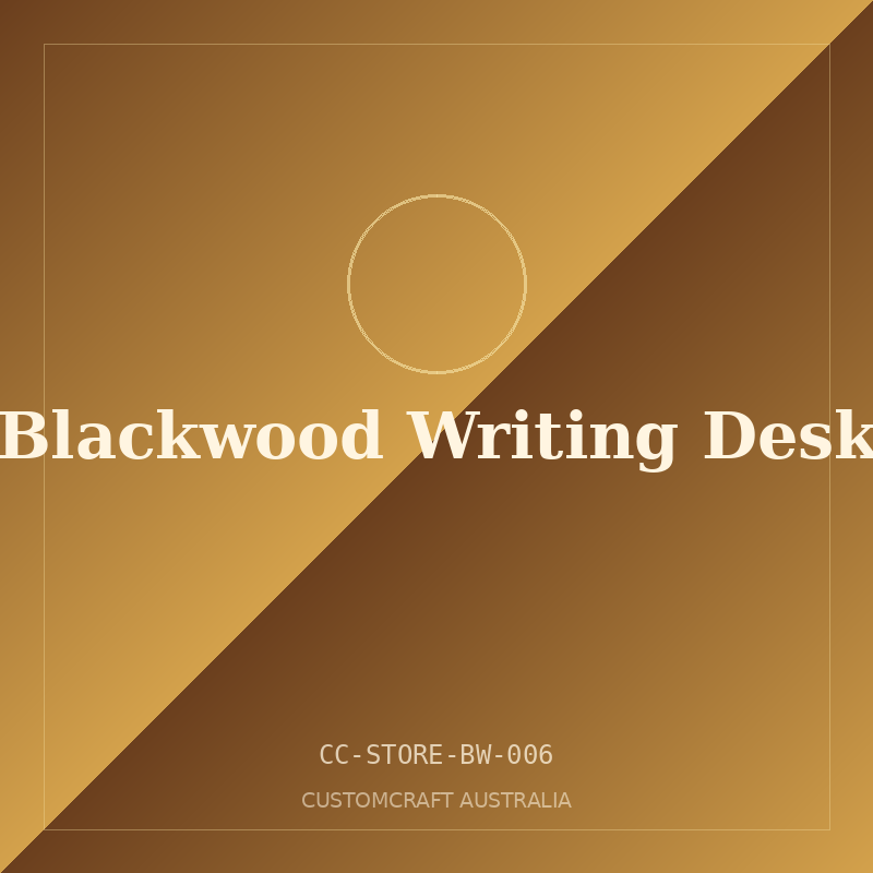 Blackwood writing desk in progress